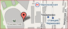Площадка с макетами автомобилей стадион «Локомотив»